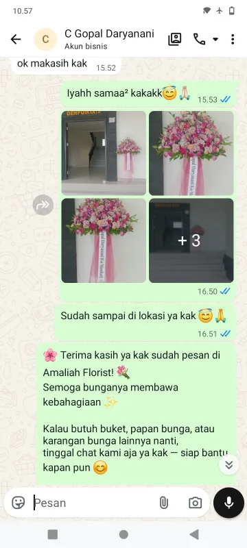 Pengiriman Karangan Bunga Panjeng Jenangan